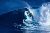 surfer riding a wave