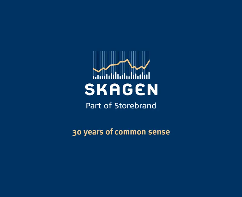 SKAGEN 30 year logo